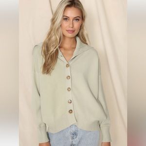 fashion nova melissa oversized sweater sage